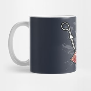 Oil is Aircooled Life - Oil Can Dip Stick Design Mug